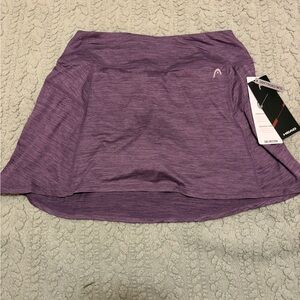 Head Women's Heathered Purple Skort
